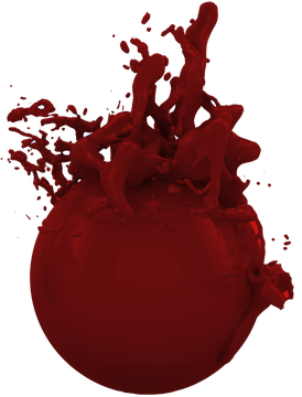 Peinture rouge cerise F03